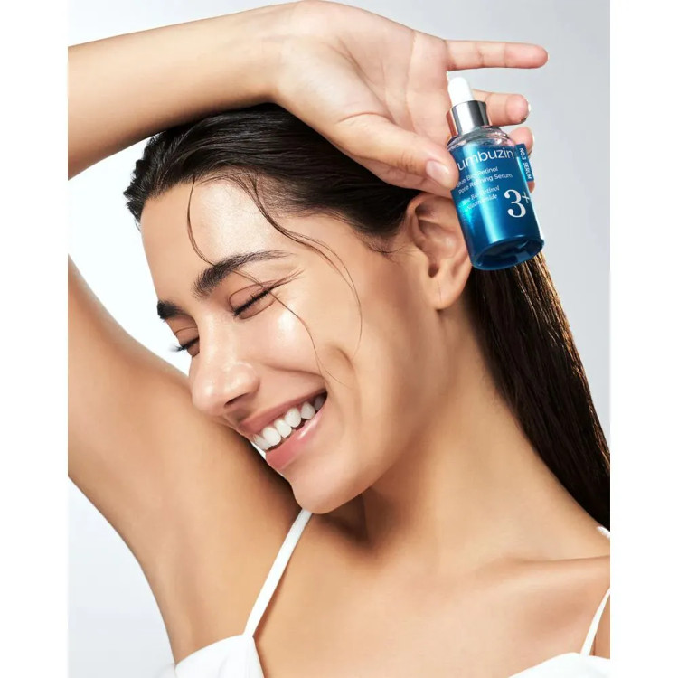 سرم بایو رتینول کوچک کننده منافذ رتینول آبی شماره 3+ نامبوزین اصل
