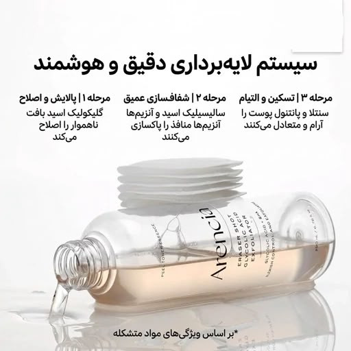 پک جادویی ضد جوش ، روشن كننده ، لايه بردار آرنسيا
